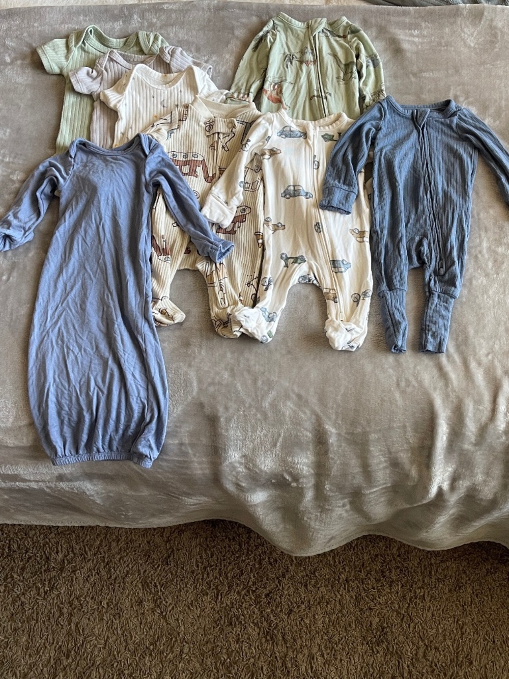 Carters Baby Boy Preemie Bundle